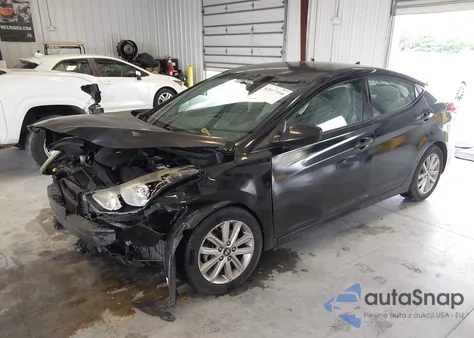 2014 Hyundai Elantra Se из США, поврежденный, VIN 5NPDH4AE2EH493475